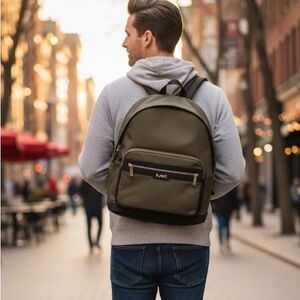 Michael Kors NWT Malone Backpack Olive